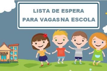 LISTA DE ESPERA POR VAGAS NA ESCOLA 