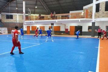 A bola rola para o Campeonato Municipal de Futsal em Rodeio Bonito