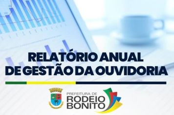 OUVIDORIA MUNICIPAL DE RODEIO BONITO RELATÓRIO ANUAL DE GESTÃOEXERCÍCIO 2023