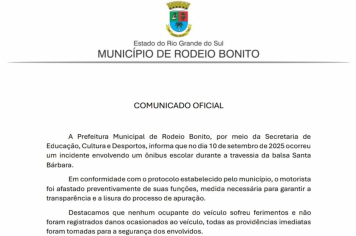 COMUNICADO OFICIAL