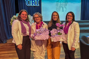 Prefeita em exercício participa do 1º Seminário Regional de Enfrentamento à Violência contra as Mulheres em Frederico Westphalen