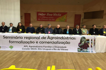 PREFEITO PARTICIPA DE SEMINÁRIO REGIONAL DA AGROINDÚSTRIA