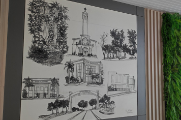 Pinturas artísticas embelezam pontos públicos de Rodeio Bonito