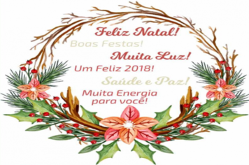 DESEJAMOS UM FELIZ NATAL À TODOS!
