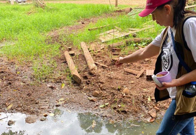 Mutirão de combate à dengue realiza varredura no Município de Rodeio Bonito