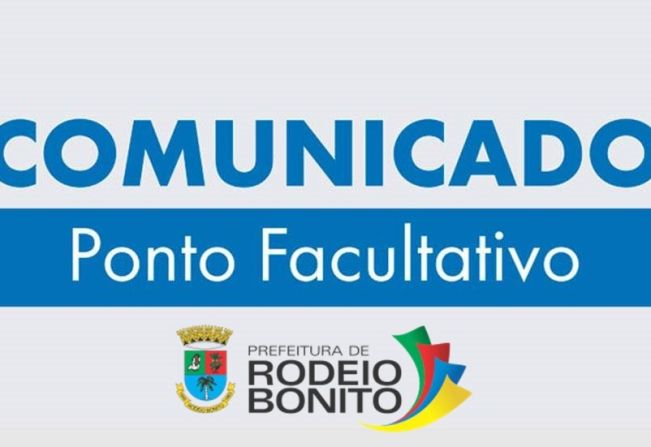 COMUNICADO PONTO FACULTATIVO
