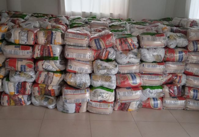Rodeio Bonito recebe cestas básicas do Governo Federal
