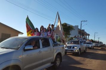 Foto - CHEGADA CHAMA CRIOULA