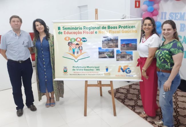 Servidores de Rodeio Bonito participam do II Seminário Regional de Boas Práticas em Educação Fiscal e Nota Fiscal Gaúcha
