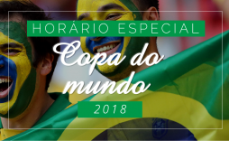 HORÁRIO ESPECIAL EM DIAS DE JOGOS