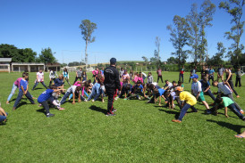 CORRIDA COM ALUNOS É REALIZADA PELO NAAB