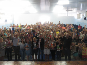 MÃES PARTICIPAM DE PALESTRA