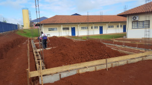 ESTRUTURA DA ESCOLA OLAVO BILAC ESTÁ SENDO AMPLIADA