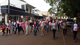 CAMINHADA CHAMA ATENÇÃO PARA O 