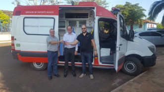 SAMU RECEBE NOVA AMBULÂNCIA